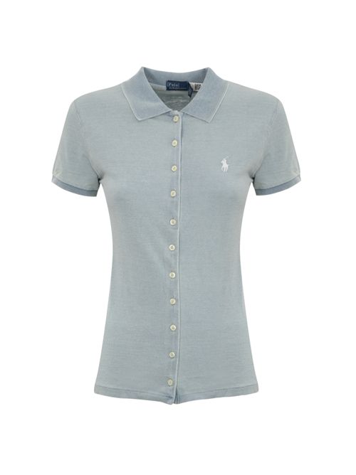 Polo stile camicia in cotone POLO RALPH LAUREN | 211965095003